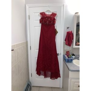 Burgundy Prom Dress